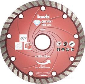 kwb 7975-40 Cut-Fix - Disco da taglio diamantato, ? 125 x 22 mm (AZ)