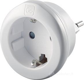 Go Travel European EU to Swiss Earthed Adaptor (Adapter Ref 546) (AZ)