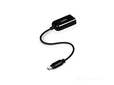 Cellulare - Kit Cavo Dati/ Stili/Pennini Cavo OTG Micro USB (AZ)
