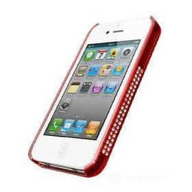 iRound Luxury Red/White iPhone 4/4S