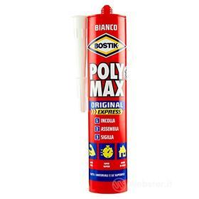 BOSTIK Poly Max Original Express colla di montaggio e sigillante universale super rapido e super forte cartuccia 425g bianco (AZ)