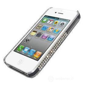 iRound Luxury Clear/White iPhone 4/S