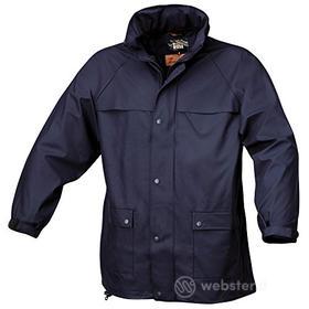 7979 M-CHAQUETA EN PVC TRICOT (AZ)