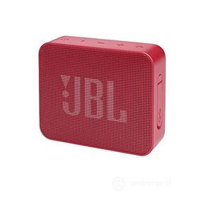 JBL GO Essential Speaker Portatile Bluetooth, Cassa Altoparlante Wireless con Design Compatto, Impermeabile IPX7, Fino a 5 h di Autonomia, Cavo di Ricarica Micro USB, Rosso (AZ)