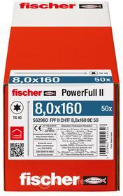 FPF II CHTF 8,0 x 160 BC 50 (50 Pz.)