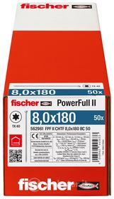 FPF II CHTF 8,0 x 180 BC 50 (50 Pz.)