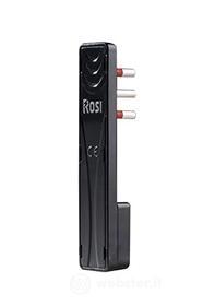 Rosi Spina ultra piatta 90? 10A 2P+T NERA (AZ)