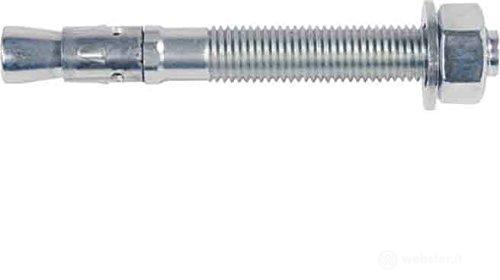 Fischer 3016565 Tassello Acciaio FBN II, Grey, 16/50 GVZ (AZ)