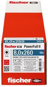 FPF II CHTF 8,0 x 260 BC 50 (50 Pz.)