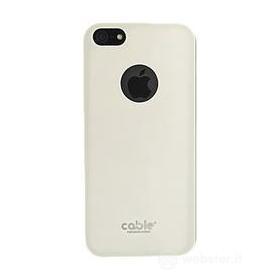 Cover iSlim Fit rubber white iPhone 5