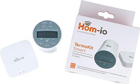 Hom-io kit temovalvole wifi composto da gateway + 1 termovalvola (AZ)
