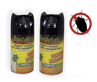 Sandokan Insetticida Cimici ad Azione abbattente Tac Spray 300ml - contro tutte le specie di cimici disinfestante (AZ)