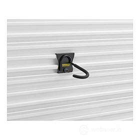 STANLEY STST82616-1 Gancio Verticale per Biciclette Track Wall, Nero (AZ)