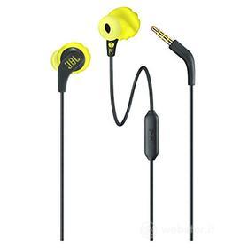 JBL Endurance Run Intra-Auricolari Sportivi, Nero/Giallo (AZ)