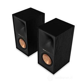 Klipsch R-50M Black (coppia) - Altoparlanti da scaffale Neri woofer 5.25 Pollici 75W/300W - 8 Ohm (AZ)