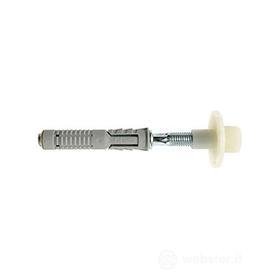 Fischer PFD 120 Fissaggio per lavabi e Sanitari a Parete,Include 2 tasselli, 2 Viti,517592 (AZ)