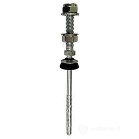 Vite doppia filettatura con guarnizione STSI 10x181 A2 inox (10 Pz.)