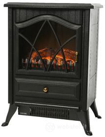 Paniate Design Caminetto Elettrico 41 x 54 cm - Nero