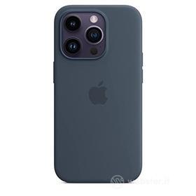 Apple Custodia MagSafe in?silicone per iPhone?14?Pro?- Blu?tempesta ??????? (AZ)