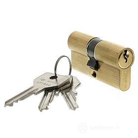 Cisa 0940689 Cilindro Europeo 0G300130 C2000, Ottone, 35/35 mm (AZ)