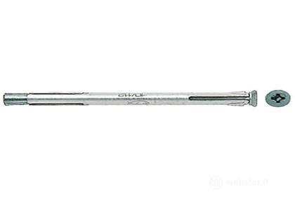 Tasselli prolungati in acciaio F10 M 132 Testa svasata piana (100 Pz.)