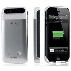Infinity battery case iPhone 5 silver