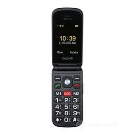 Beghelli Salvalavita Phone SLV15, Telefono per Anziani a Conchiglia Salvavita GSM con Tasto SOS, Cellulare Anziani con Grandi Tasti, Grande Display 2.4" (AZ)