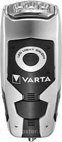 Varta 17680101401 Torcia LED a mano DYNAMO portatile LED con carica a dinamo, 28 Lumen, 100% Resistente agli urti e idrorepellente, batteria ricaricabile (AZ)