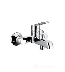Rubinetto miscelatore monocomando vasca, finitura cromo, aeratore coin slot diam. 35 mm (AZ)