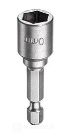 kwb Socket Socket 10 mm Socket esagonale 102710 (1/4 '' E6.3 Six-Tate, ISO 1173, Qualit? TQ 60 Acciaio) (AZ)