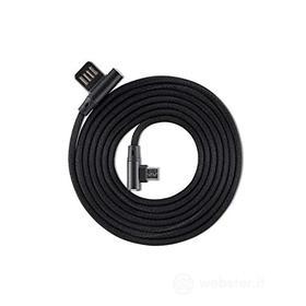 Cellulare - Kit Cavo Dati/ Stili/Pennini Cavo USB-MICRO-90° Black (AZ)