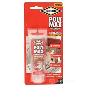 BOSTIK Poly Max Cristal Express colla di montaggio e sigillante universale super rapido e super forte, 100% cristallino blister 75g trasparente (AZ)