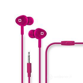 SBS Auricolari JUMPER in-ear a filo in confezione tubetto, per musica e chiamate, con microfono integrato e cavo jack universale 3,5mm per pc, smartphone Android, tablet, laptop, viola (AZ)