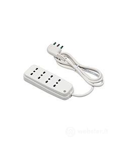 MULTIPRESA 4x2PT BIANCO RETAIL 47400 FME (AZ)