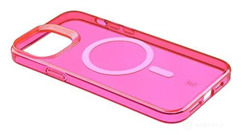 Cellularline | Gloss - iPhone 14 | Custodia con magneti per la ricarica e Aggancio Compatibile con Alimetatore MagSafe - Ultra Resistente (AZ)