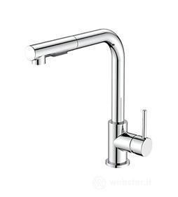 IDRO-BRIC LAVELLO BOCCA ALTA CON DOCCETTA ESTRAIBILE PHOENIX SCARUB1042CR (AZ)