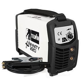 Telwin 816082 Saldatrice Inverter Infinity 220 + accessori (AZ)