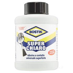 BOSTIK Superchiaro adesivo a contatto universale super forte e super rapido flacone con pennello 400ml Giallo (AZ)
