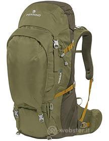 Ferrino Transalp 60 litri 75006 MVV colore verde zaino ideale per trekking escursionismo hiking cammino di santiago scout capacit? 60 litri tessuto supertex 60 (AZ)