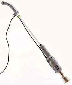 VERDEMAX 2793 - Grubber Elettrico per Erbacce + Strumento di accensione per Barbecue, Colore: Grigio (AZ)