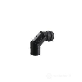 SAVE Fumisteria Plus PN808 Elbow chimney pipe Nero (AZ)