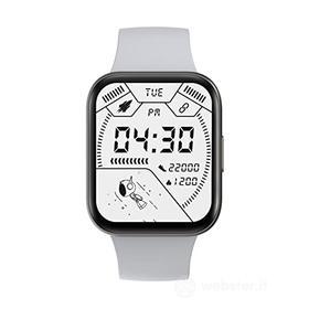 Orologio Smartwatch uomo Smarty grigio silicone SW033B (AZ)