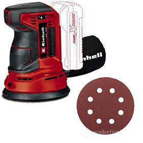 Einhell TE-RS 18 Li-Solo Levigatrice roto orbitale a batteria Power X-Change (18V, oscillazioni al min. 14.000 - 22.000, diam. Platorello 125 mm, senza batteria e caricabatteria) (AZ)
