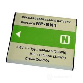Accessorio Fotocamera Digitale NP-BN1 Sony Li-Ion Type Battery (AZ)