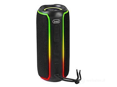 Trevi XR JUMP XR 8A30 Altoparlante Speaker Amplificato con Mp3, USB, MicroSD, Bluetooth, Funzione TWS, Risponditore Vivavoce con Microfono Incorporato, Discolight, Batteria Ricaricabile