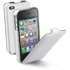 Flip Cover in ecopelle iPhone 4/4S