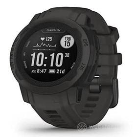 Garmin Instinct 2S, Smartwatch, 40mm, Rugged design, Autonomia 21 giorni, +30 app multisport, GPS, Cardio, SpO2, Activity Tracker 24/7, Connect IQ (Graphite) (AZ)