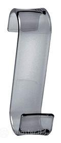 Gedy gruccia, Resina termoplastica, Antracita-Transparente, Colore: (AZ)