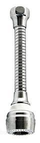 Idroblok Idroblock 03034718 Aeratore a Snodo, Lungo, 15 cm, Acciaio, Cromato (AZ)
