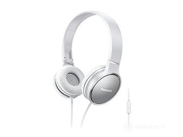 Panasonic RP-HF300ME-W Head-band Binaural Wired Grey,White mobile headset - mobile headsets (Binaural, Head-band, Grey, White, Digital, Wired, 1000 mW) (AZ)